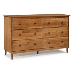 Stiva Classic Mid-Century Modern Horizontal 6 Drawer Dresser - Saracina Home -Saracina Home GUEST 9ebcb8a7 0864 44d5 a361 3e5e92f23864