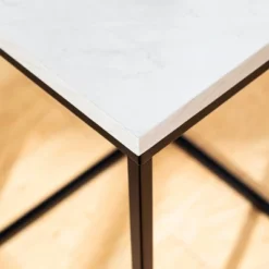 Owen Urban Open Box Frame Side Table Faux White Marble - Saracina Home 12 Owen Urban Open Box Frame Side Table Faux White Marble - Saracina Home -Saracina Home GUEST a18d237f 6d41 471e 8f0b cc124916a1b8