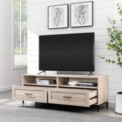 Orin Modern 2 Drawer TV Stand For TVs Up To 60" - Saracina Home 15 Orin Modern 2 Drawer TV Stand For TVs Up To 60" - Saracina Home -Saracina Home GUEST a3607248 2df7 48f4 950a fc1036bb5be3