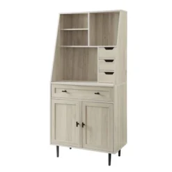 64" Storage Desk & Hutch With Keyboard Drawer - Saracina Home 11 64" Storage Desk & Hutch With Keyboard Drawer - Saracina Home -Saracina Home GUEST a5597132 39b9 47f7 8df0 34356366975a
