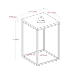 Owen Urban Open Box Frame Side Table Faux White Marble - Saracina Home 17 Owen Urban Open Box Frame Side Table Faux White Marble - Saracina Home -Saracina Home GUEST a6c6b240 e494 449b 94d6 29004ba6eb70