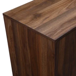 44" Mid-Century Modern Asymmetrical Sideboard Dark Walnut - Saracina Home 5 44" Mid-Century Modern Asymmetrical Sideboard Dark Walnut - Saracina Home -Saracina Home GUEST a9f195b1 5f71 4b42 95c3 56e134148815