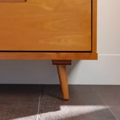 Cara 3 Drawer Mid-Century Modern 3 Drawer TV Stand For TVs Up To 80" - Saracina Home -Saracina Home GUEST adfc6377 a2f8 4667 b301 db0ca03593e7