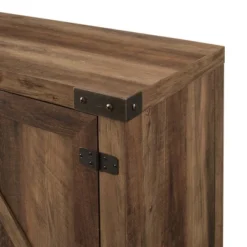 Modern Industrial Barn Door TV Stand For TVs Up To 80" - Saracina Home -Saracina Home GUEST afac1c27 4b7b 4d76 b33d 9ab24c5412bc