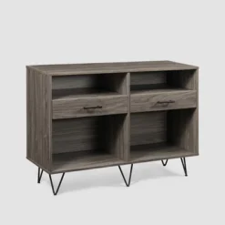 Modern Hairpin Leg Storage Console Table - Saracina Home -Saracina Home GUEST b0538cdc ba3d 4470 b788 cd37cd85d031