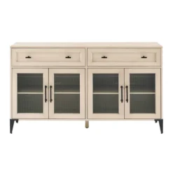 4 Door Reeded Glass Storage Sideboard - Saracina Home 12 4 Door Reeded Glass Storage Sideboard - Saracina Home -Saracina Home GUEST b5c8780d e03c 48c8 95d6 0fe3f6586445