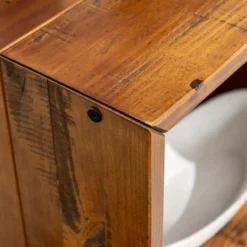 Rustic Modern Solid Wood TV Stand For TVs Up To 50" Amber - Saracina Home 6 Rustic Modern Solid Wood TV Stand For TVs Up To 50" Amber - Saracina Home -Saracina Home GUEST b5d914fc 0a70 4781 887b 54da4a591e0b