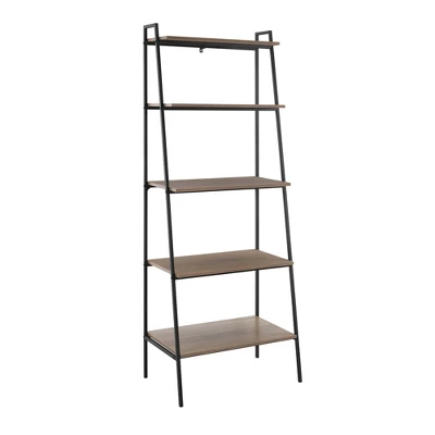 72" Open Storage Ladder Bookshelf - Saracina Home 7 72" Open Storage Ladder Bookshelf - Saracina Home - Image 7