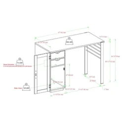 Polay Modern Computer Desk With Chalkboard Door - Saracina Home 19 Polay Modern Computer Desk With Chalkboard Door - Saracina Home -Saracina Home GUEST c4ff3b05 5e4f 4b42 afca 95f68c7d18d3