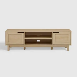 Modern Transitional 2 Door Storage TV Stand For TVs Up To 65" - Saracina Home 20 Modern Transitional 2 Door Storage TV Stand For TVs Up To 65" - Saracina Home -Saracina Home GUEST d2d3142c 5fd8 4607 99f7 08a2d5149653