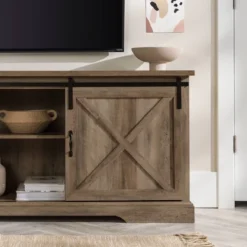 Clarabelle Double Sliding X Barn Door TV Stand For TVs Up To 80" - Saracina Home 31 Clarabelle Double Sliding X Barn Door TV Stand For TVs Up To 80" - Saracina Home -Saracina Home GUEST d33725c0 b94a 4c9b 9892 e89b73ee9cf2