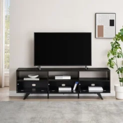 Mid-Century Modern Low TV Stand With Storage For TVs Up To 80" - Saracina Home 15 Mid-Century Modern Low TV Stand With Storage For TVs Up To 80" - Saracina Home -Saracina Home GUEST d3cb86c7 c131 4ac5 849f d42c4bc78f3a