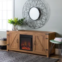 Clarabelle Double Door Farmhouse Electric Fireplace TV Stand For TVs Up To 65" - Saracina Home 15 Clarabelle Double Door Farmhouse Electric Fireplace TV Stand For TVs Up To 65" - Saracina Home -Saracina Home GUEST d5307b38 aecc 454c 88b0 425f92ab066f