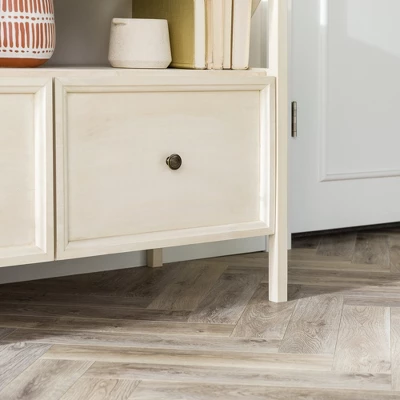 Farmhouse 3 Drawer Wood TV Stand For TVs Up To 65" - Saracina Home 14 Farmhouse 3 Drawer Wood TV Stand For TVs Up To 65" - Saracina Home - Image 14