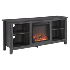 Ackerman Modern Transitional Fireplace TV Stand For TVs Up To 65" - Saracina Home -Saracina Home GUEST d88a762f 2ae9 4911 9576 cb8090e9ba1f