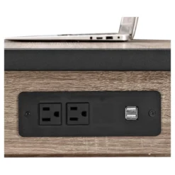 60" Industrial Transitional Tech Desk With USB - Saracina Home 12 60" Industrial Transitional Tech Desk With USB - Saracina Home -Saracina Home GUEST dafb610c 7c51 4666 bc1f 776320eeea76