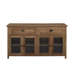Millia Transitional Farmhouse 4 Door Sideboard With Glass Panels - Saracina Home 14 Millia Transitional Farmhouse 4 Door Sideboard With Glass Panels - Saracina Home -Saracina Home GUEST dc2c70e7 4d7c 4a18 8c8e b77c61a85f71