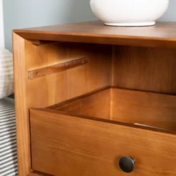 Greenberg 2 Drawer Mid-Century Modern Solid Wood Nightstand - Saracina Home 13 Greenberg 2 Drawer Mid-Century Modern Solid Wood Nightstand - Saracina Home -Saracina Home GUEST dcd83431 bc5c 4070 b376 8c417a5145a2
