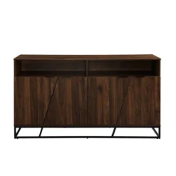 58" 4 Door Contemporary Storage Console Sideboard - Saracina Home -Saracina Home GUEST dd5ab596 745c 4b54 a121 0ed44352f606