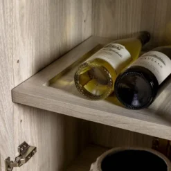 68" Boho Modern Tall Storage Wood Cabinet - Saracina Home -Saracina Home GUEST e092adb8 d182 4811 abcf aa73b851f96d