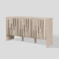 Modern Staggered Vertical Accent 3 Door Sideboard - Saracina Home 14 Modern Staggered Vertical Accent 3 Door Sideboard - Saracina Home -Saracina Home GUEST e254c99a 7605 47b3 94ba 67f411415f58