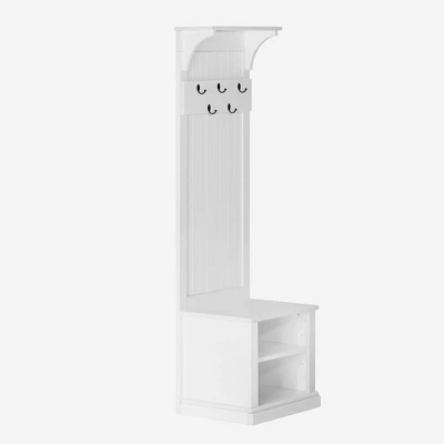 Waylon Rustic Farmhouse Solid Wood Tall Hall Tree - Saracina Home 17 Waylon Rustic Farmhouse Solid Wood Tall Hall Tree - Saracina Home - Image 17