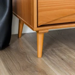 Mid-Century Modern Contoured 6 Drawer Dresser - Saracina Home -Saracina Home GUEST e48f963e e412 466b a32d 923fd7f2660e