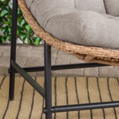 2pk Papasan Scoop Outdoor Patio Chair - Natural - Saracina Home -Saracina Home GUEST e587dba0 2ebc 4c41 a9d7 e8d2e38dc12a