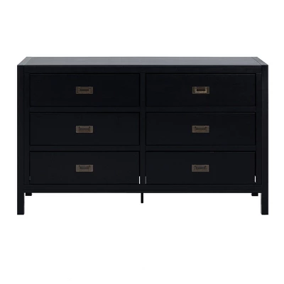 Classic Horizontal Bedroom 6 Drawer Dresser - Saracina Home 2 Classic Horizontal Bedroom 6 Drawer Dresser - Saracina Home - Image 2