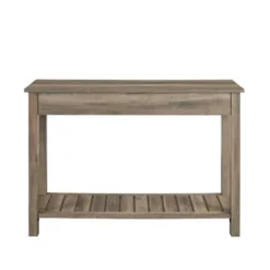 June Rustic Farmhouse Entry Table With Lower Shelf Gray Wash - Saracina Home 10 June Rustic Farmhouse Entry Table With Lower Shelf Gray Wash - Saracina Home -Saracina Home GUEST e9d21697 f64b 4f66 9745 32bd2fd07247