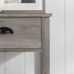 June Rustic Transitional Square Nightstand With Lower Shelf - Saracina Home 25 June Rustic Transitional Square Nightstand With Lower Shelf - Saracina Home -Saracina Home GUEST eb49efa0 e94a 4f8f b8f6 da7bcc2c5c3d