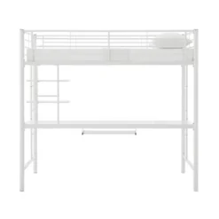 Full Analise Metal Loft Bed With Wood Desk - Saracina Home -Saracina Home GUEST ef590c51 a4bf 4908 8acd 956e684765f6