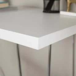 Gibby Modern Glam Hairpin Leg Writing Desk Faux White Marble - Saracina Home -Saracina Home GUEST efbabfa8 ae90 4dbf a3e5 0ccd7c160e67