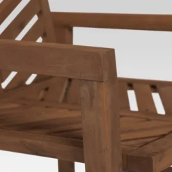 3pc Slatted Chevron Acacia Wood Patio Chat Set - Saracina Home 14 3pc Slatted Chevron Acacia Wood Patio Chat Set - Saracina Home -Saracina Home GUEST f11d65d5 c8b8 4611 86f3 d8b700f13a02