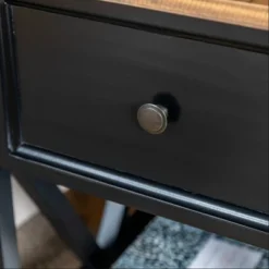 Set Of 2 Farmhouse Single Drawer V Frame Nightstands - Saracina Home -Saracina Home GUEST f1245680 253f 435e 8e31 ba1601b73c4d