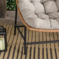 2pk Papasan Scoop Outdoor Patio Chair - Natural - Saracina Home -Saracina Home GUEST f166b737 205f 4356 9cfc 5747be681e66