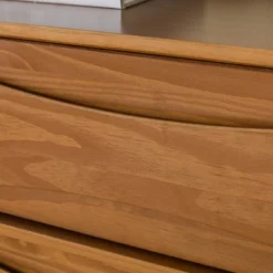 Mid-Century Modern Contoured 5 Drawer Chest Of Drawers - Saracina Home -Saracina Home GUEST f771bc5b 00e3 4d3b 9835 237e83a63c48