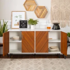 Angelo Modern Bookmatch 4 Door Sideboard - Saracina Home 35 Angelo Modern Bookmatch 4 Door Sideboard - Saracina Home -Saracina Home GUEST f866495b ebe6 472c a049 29cc410b54a8