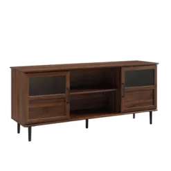 Modern Wood And Glass Door Console TV Stand For TVs Up To 65" - Saracina Home 11 Modern Wood And Glass Door Console TV Stand For TVs Up To 65" - Saracina Home -Saracina Home GUEST fc8652e4 98ea 4ef7 b0d9 8ca61c7825f0